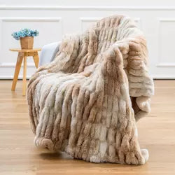 Plush Velvet Reverse Soft Fluffy Tie Dye Blanket