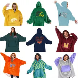 Hoodie blanket printed